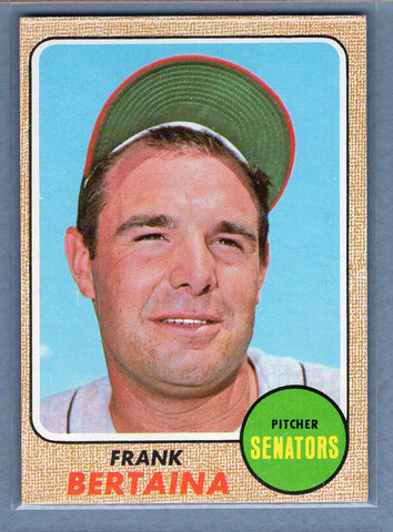 1968 Topps #131 Frank Bertaina EX-MT  GO545