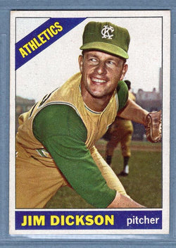 1966 Topps #201 Jim Dickson EX-MT  GO466