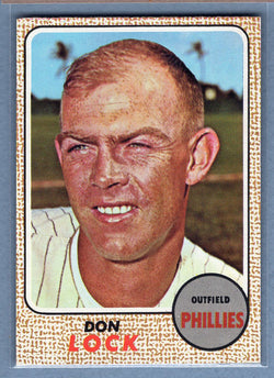 1968 Topps #59 Don Lock (c)EX-MT  GO507