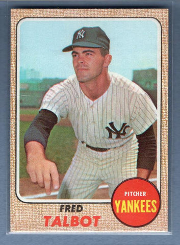 1968 Topps #577 Fred Talbot VG   GO534