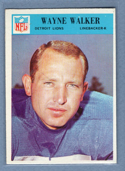 1966 Philadelphia #76 Wayne Walker (2) EX-MT  GO320