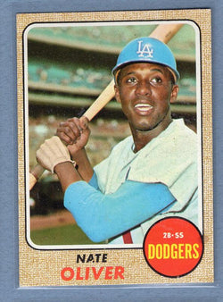 1968 Topps #124 Nate Oliver EX-MT  GO339