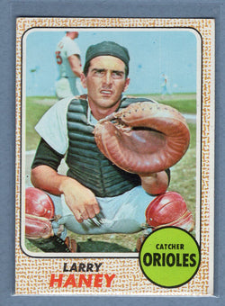 1968 Topps #42 Larry Haney EX  GO301