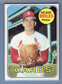 1969 Topps #60 Nelson Briles  EX  GO501