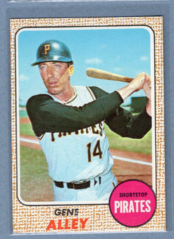 1968 Topps #53 Gene Alley EX-MT  GO301