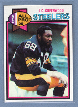 1979 Topps #255 L.C. Greenwood EX-MT  SB1