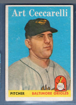 1958 Topps #191 Art Ceccarelli VG-EX  GO149