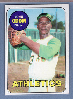 1969 Topps #195 John Odom EX-MT  GO645
