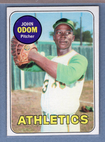 1969 Topps #195 John Odom EX-MT  GO645