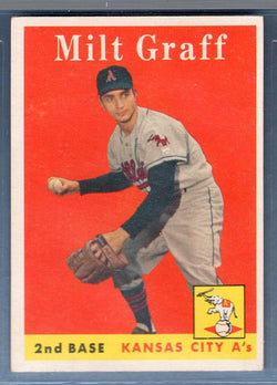 1958 Topps #192 Milt Graff EX  GO149