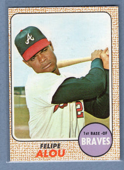 1968 Topps #55 Felipe Alou EX  GO301
