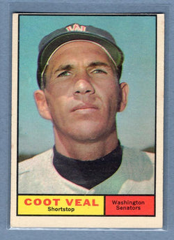 1961 Topps #432 Coot Veal EX   GO269