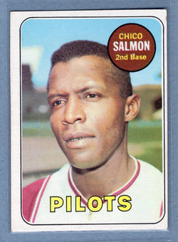 1969 Topps #62 Chico Salmon  EX  GO501