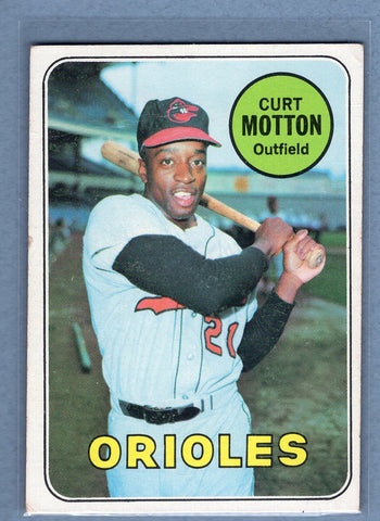 1969 Topps #37 Curt Motton (a) EX  GO577
