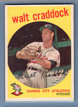 1959 Topps #281 Walt Craddock EX-MT  GO79