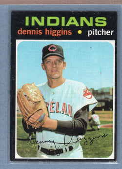 1971 Topps #479 Dennis Higgins   EX-MT  GO550