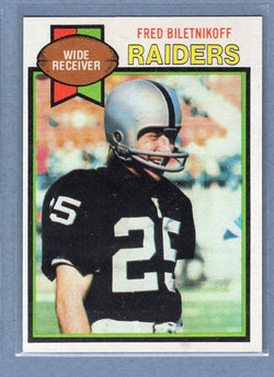 1979 Topps #305 Fred Biletnikoff (HOF) EX-MT  SB1