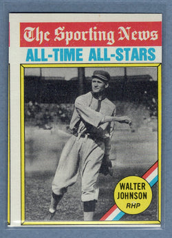 1976 Topps #349 Walter Johnson (HOF) (-c) VG-EX