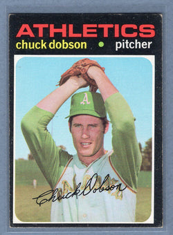 1971 Topps #238 Chuck Dobson  EX  GO950