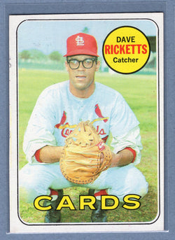 1969 Topps #232 Dave Ricketts (a) EX-MT  GOWABB