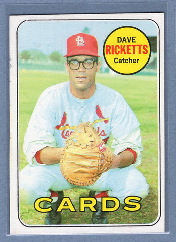 1969 Topps #232 Dave Ricketts (a) EX-MT  GOWABB