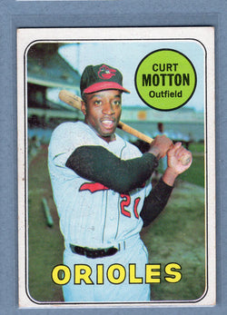 1969 Topps #37 Curt Motton (st) (b) VG  GO577