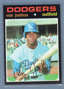 1971 Topps #57 Von Joshua  (d) EX-MT  GO775