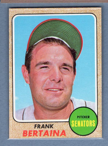 1968 Topps #131 Frank Bertaina EX-MT  GO339