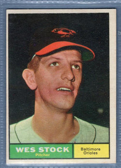 1961 Topps #26 Wes Stock VG-EX   GO417