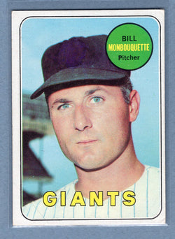 1969 Topps #64 Bill Monbouquette (b) VG-EX  GO501