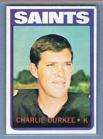 1972 Topps #34 Charlie Durkee EX   GO188