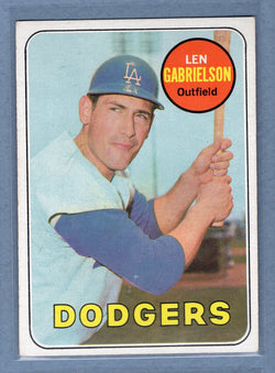 1969 Topps #615 Len Gabrielson(a) EX-MT  GO850