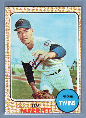 1968 Topps #64 Jim Merritt (a)EX  GO507