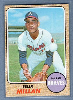 1968 Topps #241 Felix Millan EX-MT   GO220