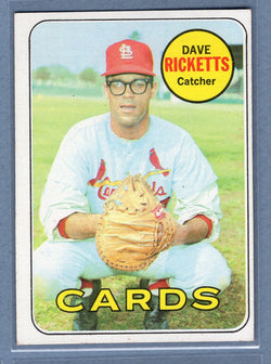 1969 Topps #232 Dave Ricketts (b) EX-MT  GOWABB