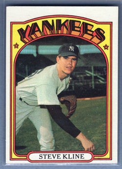 1972 Topps #467 Steve Kline Ex-Nm