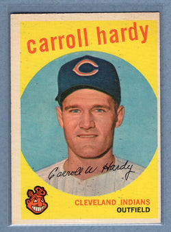 1959 Topps #168 Carroll Hardy EX  GO186