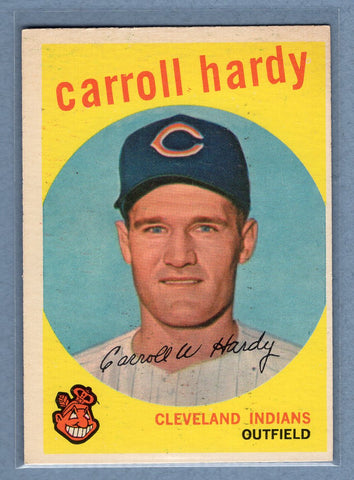 1959 Topps #168 Carroll Hardy EX  GO186