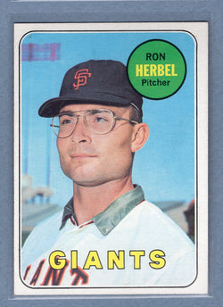 1969 Topps #251 Ron Herbel EX-MT  GO572