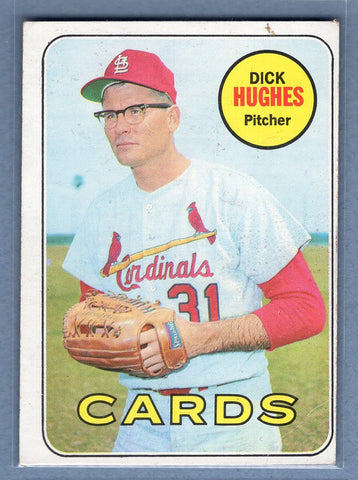 1969 Topps #39 Dick Hughes (st)  VG  GO577