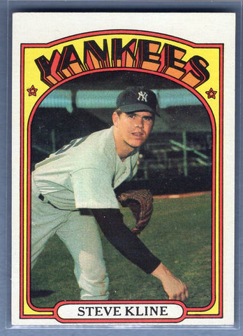 1972 Topps #467 Steve Kline Ex-Nm