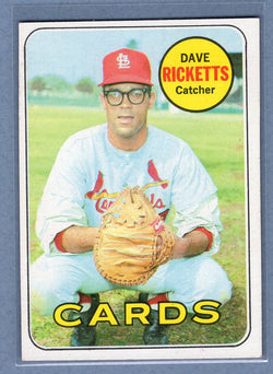 1969 Topps #232 Dave Ricketts (d) EX-MT  GOWABB