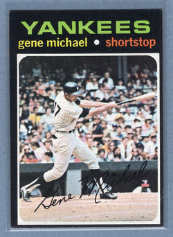 1971 Topps #483 Gene Michael  (a) EX-MT  GO550