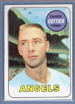 1969 Topps #252 Chuck Cottier VG-EX  GO572