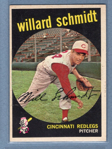 1959 Topps #171 Willard Schmidt (st) VG  GO186