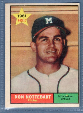 1961 Topps #29 Don Nottebart(c) VG-EX   GO417