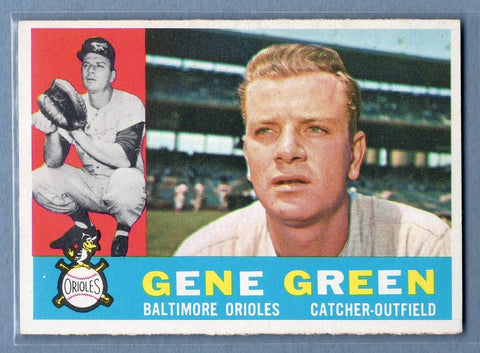 1960 Topps # 269 Gene Green EX-MT High Grade Set Break
