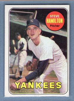 1969 Topps #69 Steve Hamilton (a) EX   GO501