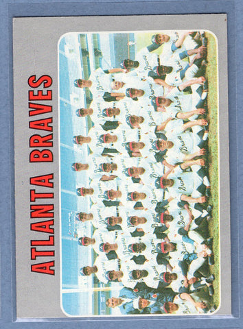 1970 Topps #472 Atlanta Braves Team   EX  GOY