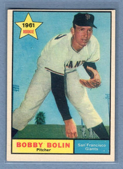 1961 Topps #449 Bobby Bolin EX   GO269